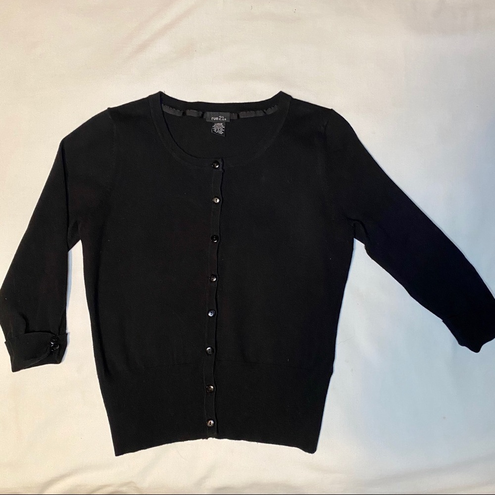 RUE21 Cardigan Black L